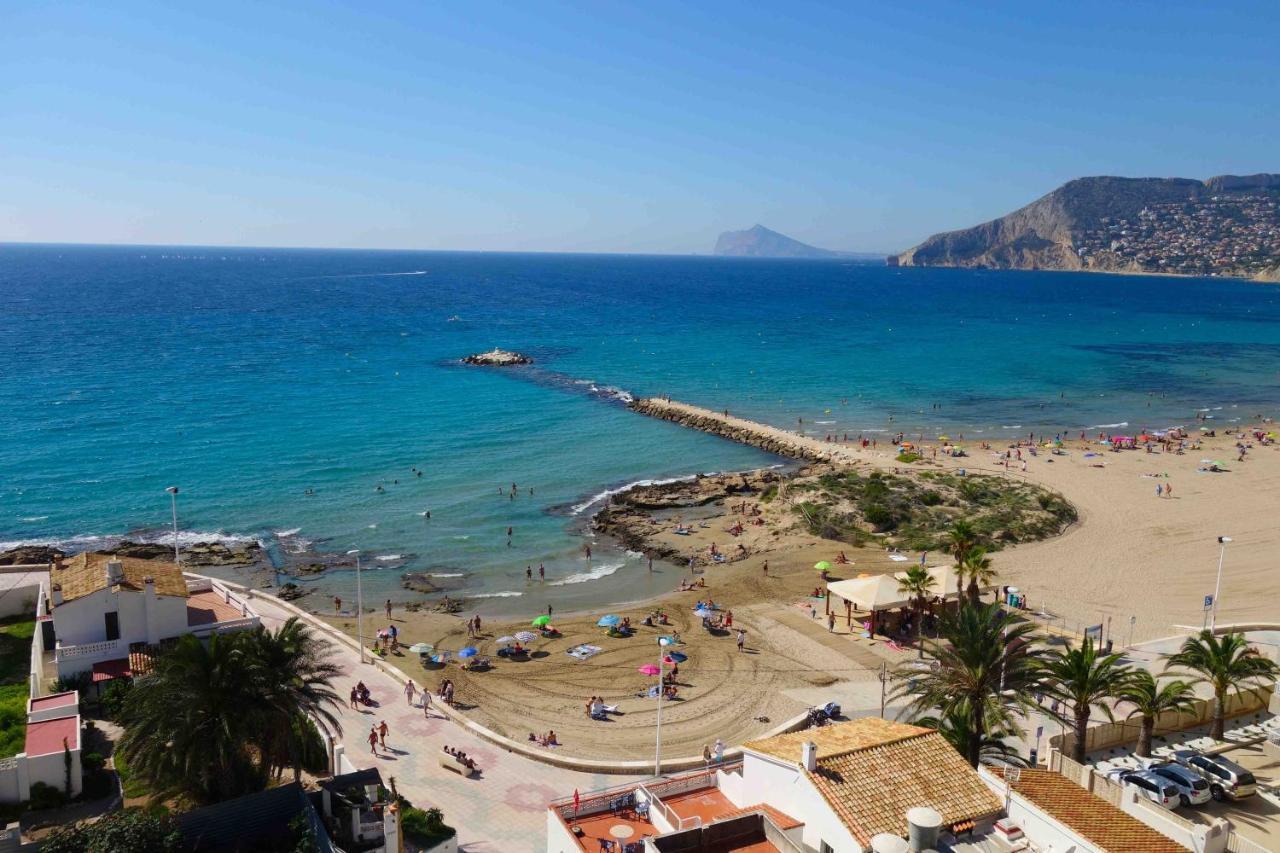 Atico Calpe Primera Linea De Playa Kültér fotó